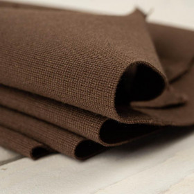 BROWN - Punto knitwear with glitter