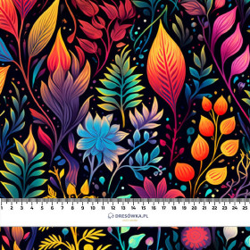 COLORFUL LEAVES pat. 2- Upholstery velour 