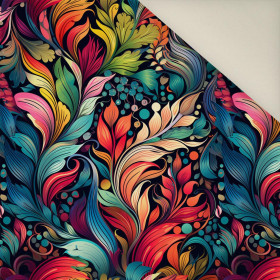 COLORFUL LEAVES pat. 5- Upholstery velour 