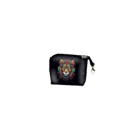 XL bag with in-bag pouch 2 in 1 - COLORFUL LION - sewing set
