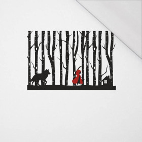 LITTLE RED RIDING HOOD - SINGLE JERSEY PANEL / M