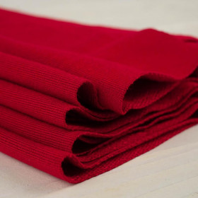 RED - Bamboo looped with elastan 260g