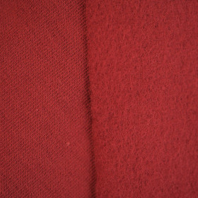 D-31 MAROON - brushed knitwear with elastane