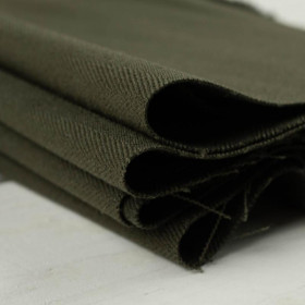 HERRINGBONE / olive - Clothing woven fabric 