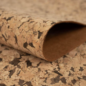 CORK pat. 1 (44 cm x 50 cm) - material with a lining