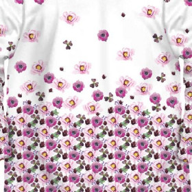 CHILDREN'S PAJAMAS " MIKI" - FLOWERS AND CLOVER (IN THE MEADOW) - sewing set