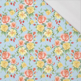 ROSES pat. 1 (colorful) - single jersey with elastane 