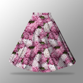 WATERCOLOR FLORAL WZ. 9 - skirt panel "MAXI"