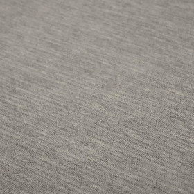 75cm MELANGE LIGHT GREY - OTTOMAN JERSEY