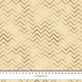 GOLDEN ZIGZAGS (GOLDEN OCEAN) / beige - swimsuit lycra