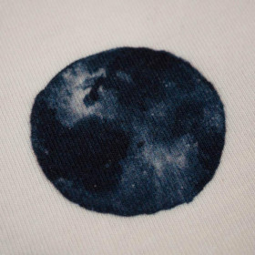 MINI PLANETS (GALACTIC ANIMALS) - looped knit fabric