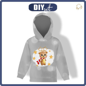 KID'S HOODIE (ALEX) - LEO THE WINTER BEAR - sewing set