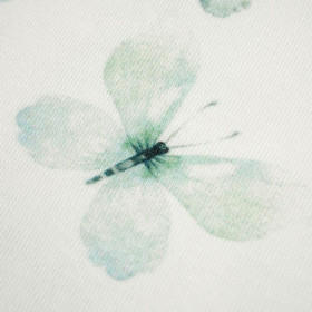 BUTTERFLIES PAT. 2 (WATER-COLOR BUTTERFLIES) - looped knit fabric