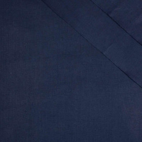 NAVY - Cotton woven fabric