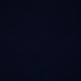 B-19 NAVY - Ribbed knit fabric
