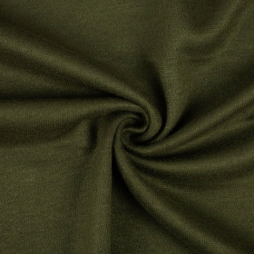 Olive - solid Sweater knit fabric