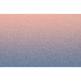 OMBRE / ACID WASH - blue (peach) - SINGLE JERSEY PANEL 