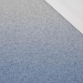 OMBRE / ACID WASH - blue (grey) - SINGLE JERSEY PANEL 
