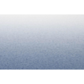 OMBRE / ACID WASH - blue (white) -  panel, single jersey 120g 