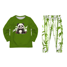 CHILDREN'S PAJAMAS " MIKI" - SWEET PANDA - sewing set