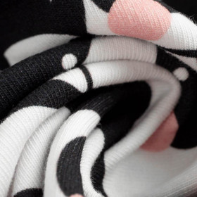 PANDAS / pink - looped knit 