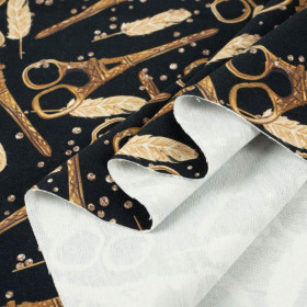 PARISIAN SCISSORS  - looped knit fabric