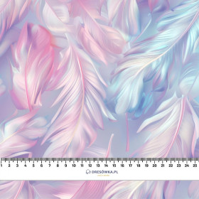 FEATHERS pat. 2 - Cotton woven fabric