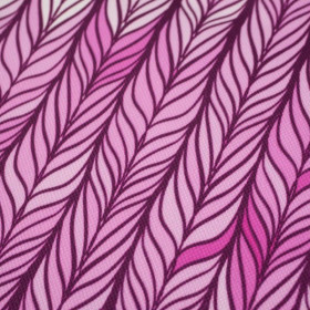 BRAID / pink - Waterproof woven fabric