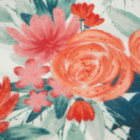 ROSES AND PEONIES pat. 2 - looped knit fabric