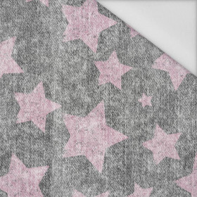PINK STARS / vinage look jeans (grey) - Waterproof woven fabric