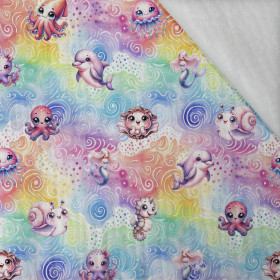 SEA ANIMALS PAT. 3 - Cotton muslin