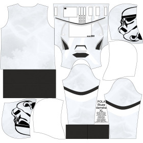 STORMTROOPER’S HOODIE (POLA) - looped knit fabric 