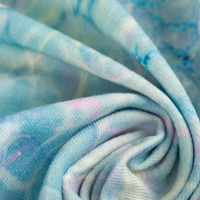 RAINBOW OCEAN pat. 2 - looped knit fabric