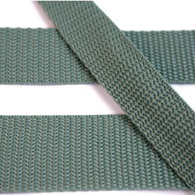 Webbing tape - dirty mint / Choice of sizes