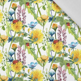 LADYBIRDS IN THE MEADOW (IN THE MEADOW) - Cotton woven fabric