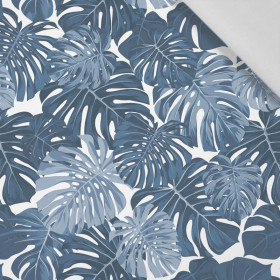 MONSTERA 2.0 (CLASSIC BLUE) - Cotton woven fabric