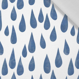 BIG DROPS (CLASSIC BLUE) - Cotton woven fabric