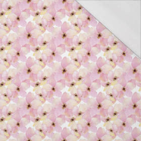 PINK FLOWERS (IN THE MEADOW) - single jersey with elastane 
