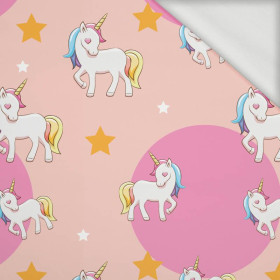 UNICORNS pat. 3 - looped knit fabric