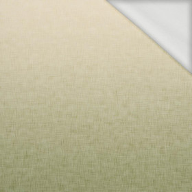 OMBRE / ACID WASH -  light green (vanilla) - panel, looped knit 
