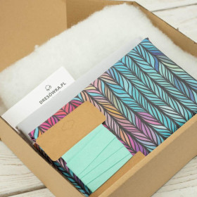 KITCHEN GLOVES- BRAID / rainbow 