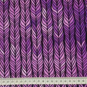 BRAID / purple - looped knit 