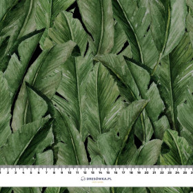 BANANA LEAVES pat. 4 (JUNGLE)- Upholstery velour 