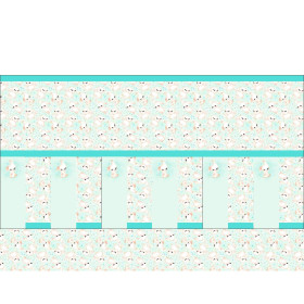 NAPKINS AND RUNNER - BUNNIES - sewing set