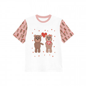 KID’S T-SHIRT - BEARS IN LOVE pat. 1 (BEARS IN LOVE) - single jersey