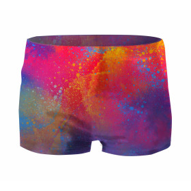 Boy's swim trunks - COLORFUL SPECKS 134-140