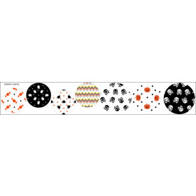 Pumpkin garland / black - sewing set