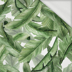 BANANA LEAVES pat. 3 (JUNGLE) - looped knit fabric