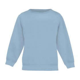 Children's tracksuit (MILAN) - B-06 SERENITY / blue - looped knit fabric