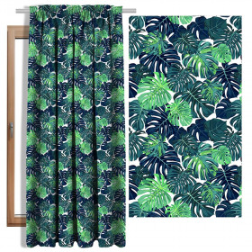 MONSTERA 2.0 - Blackout curtain fabric